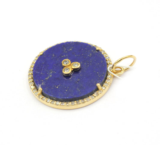 14k Solid Gold Diamond Pendants