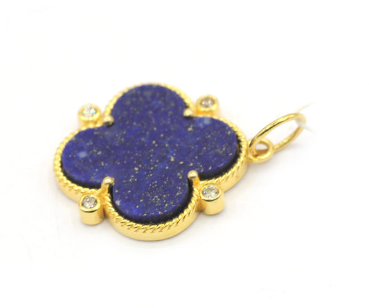 14k Solid Gold Diamond Pendants