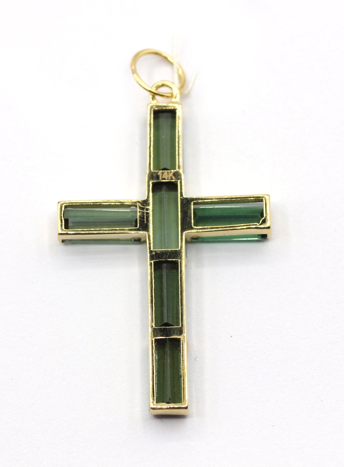14k Solid Gold Diamond Pendants