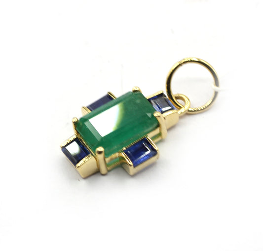 14k Solid Gold Diamond Pendants