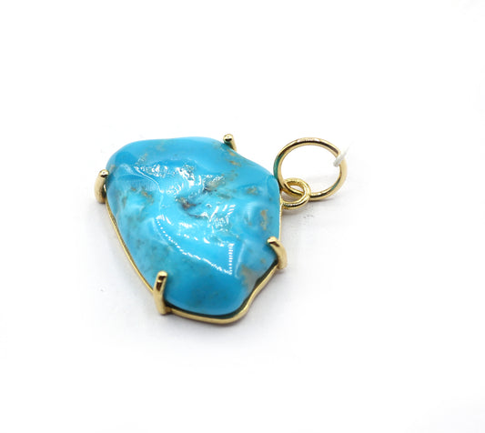 14k Solid Gold Diamond Pendants