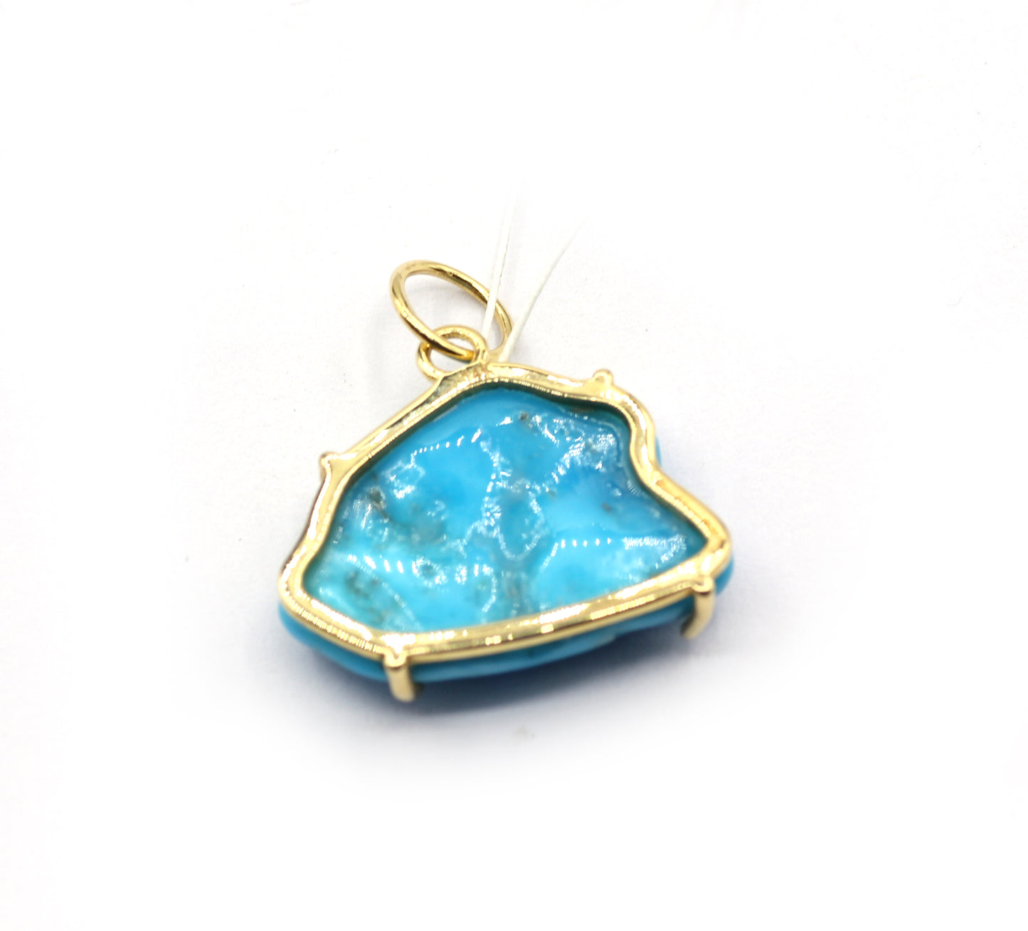 14k Solid Gold Diamond Pendants