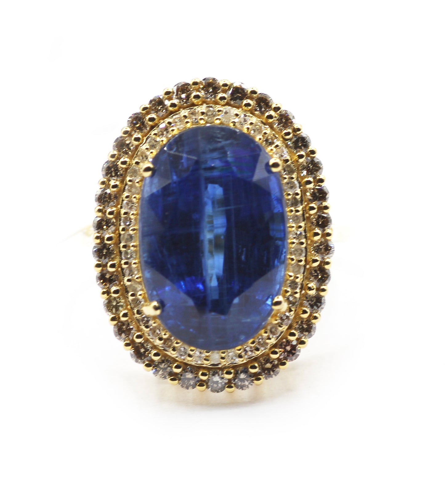 Tanzanite 14k Solid Gold Diamond Rings