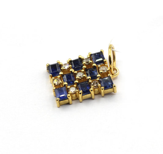 14k Solid Gold Diamond Pendants