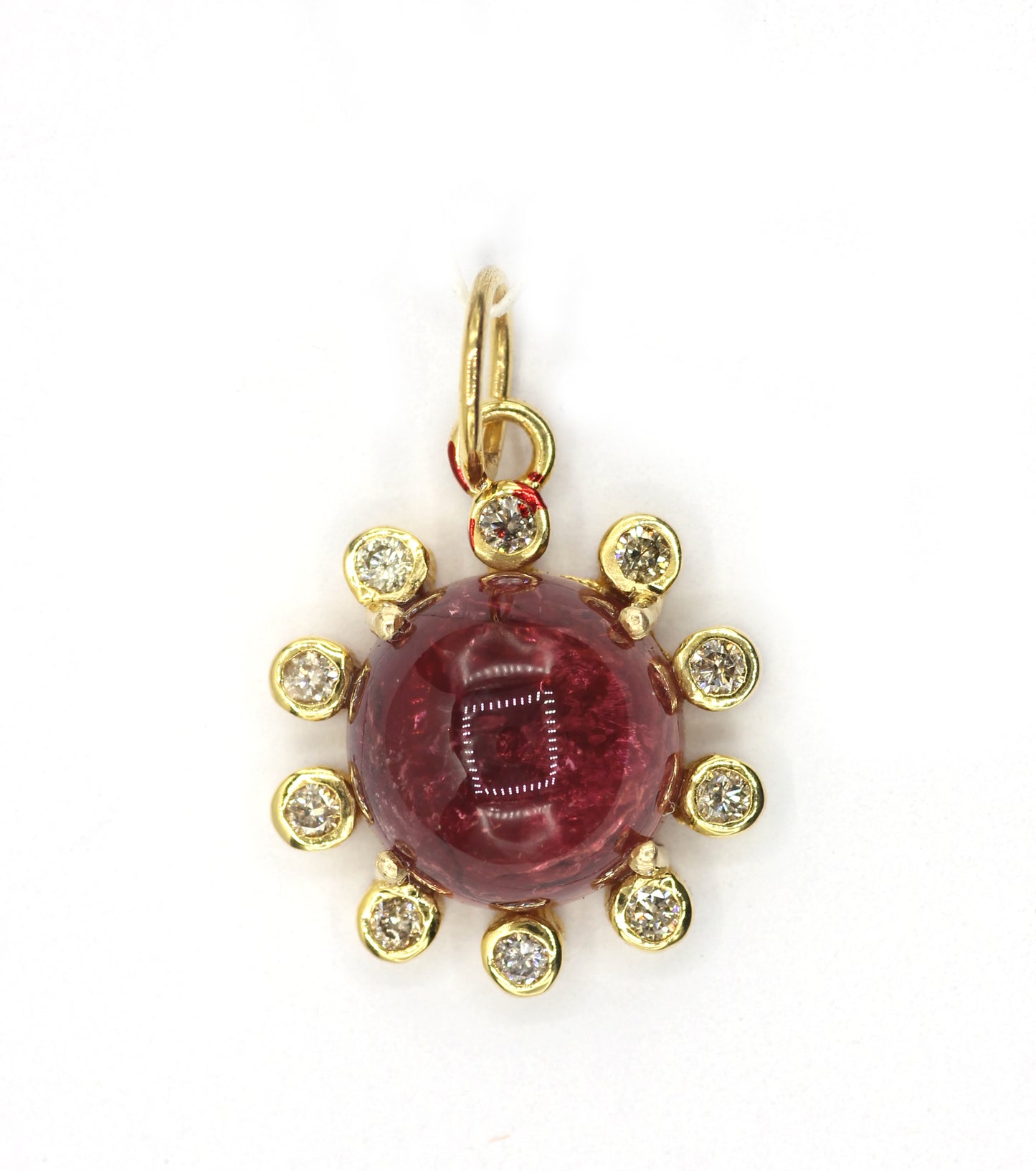 14k Solid Gold Diamond Pendants
