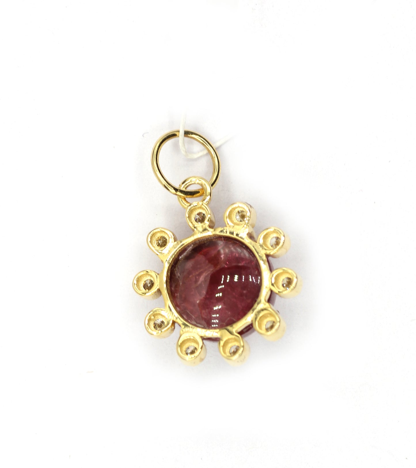14k Solid Gold Diamond Pendants