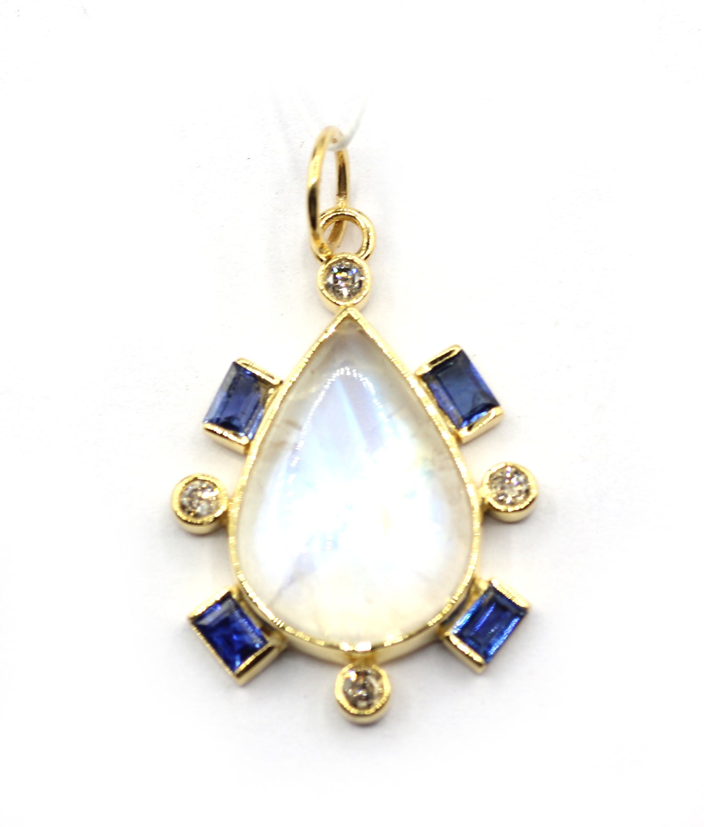 14k Solid Gold Diamond Pendants