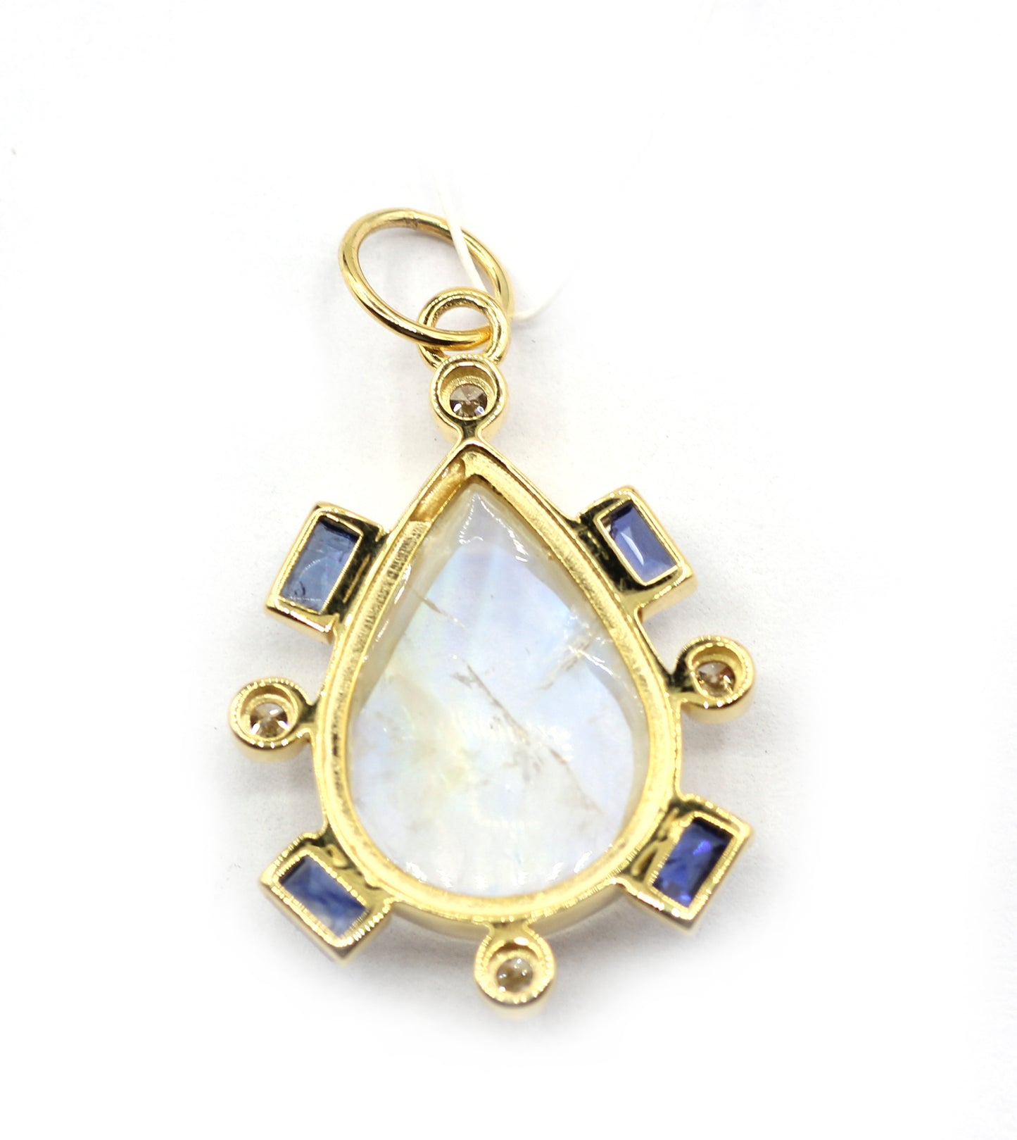 14k Solid Gold Diamond Pendants