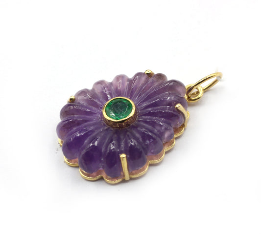 14k Solid Gold Diamond Pendants