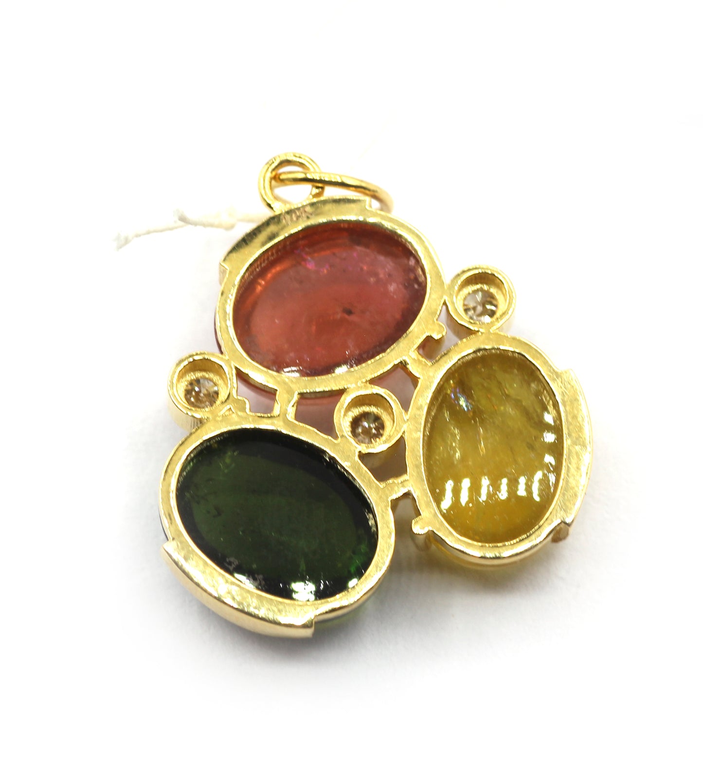 14k Solid Gold Diamond Pendants