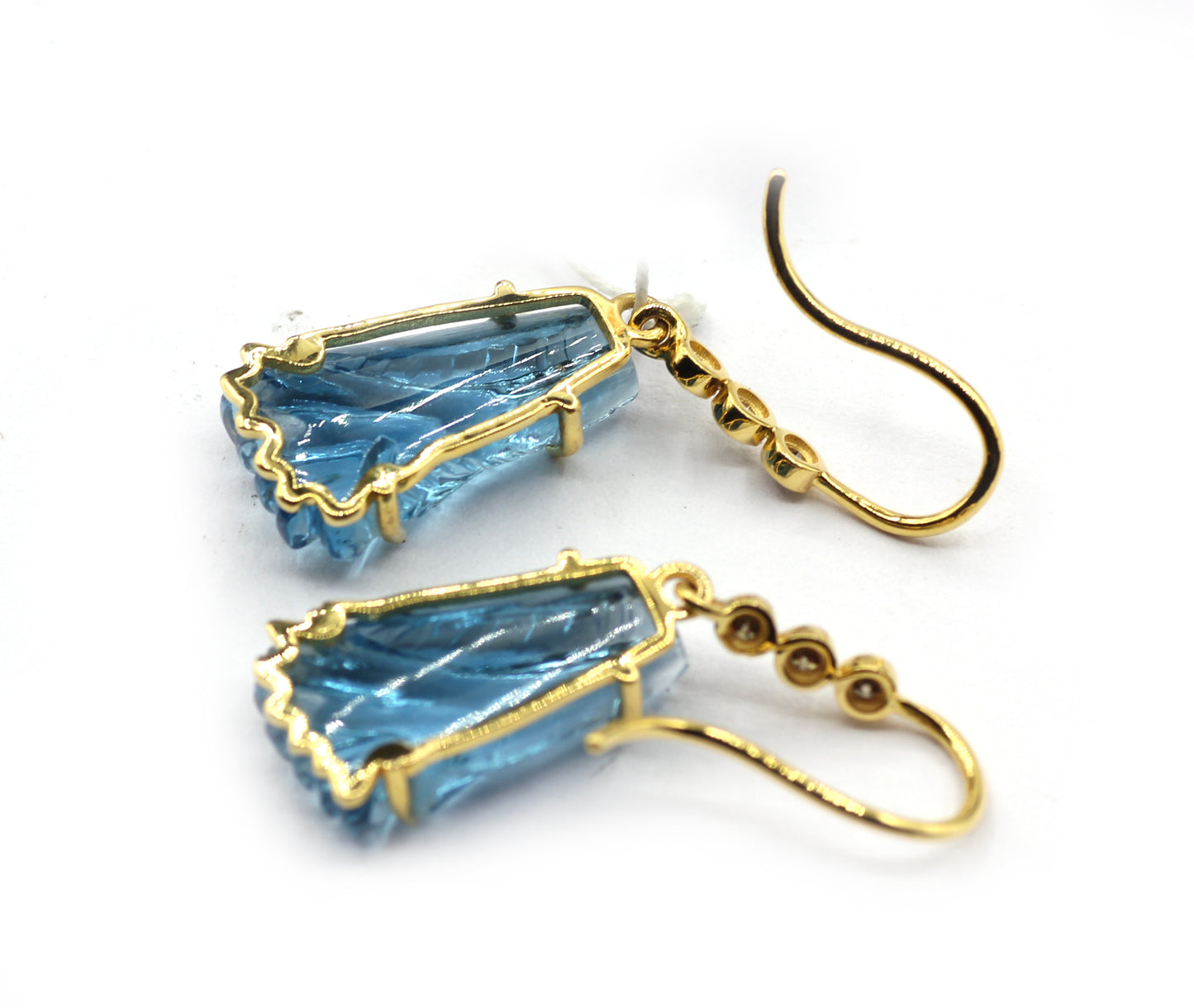 14k Gold Diamond Stud Earring