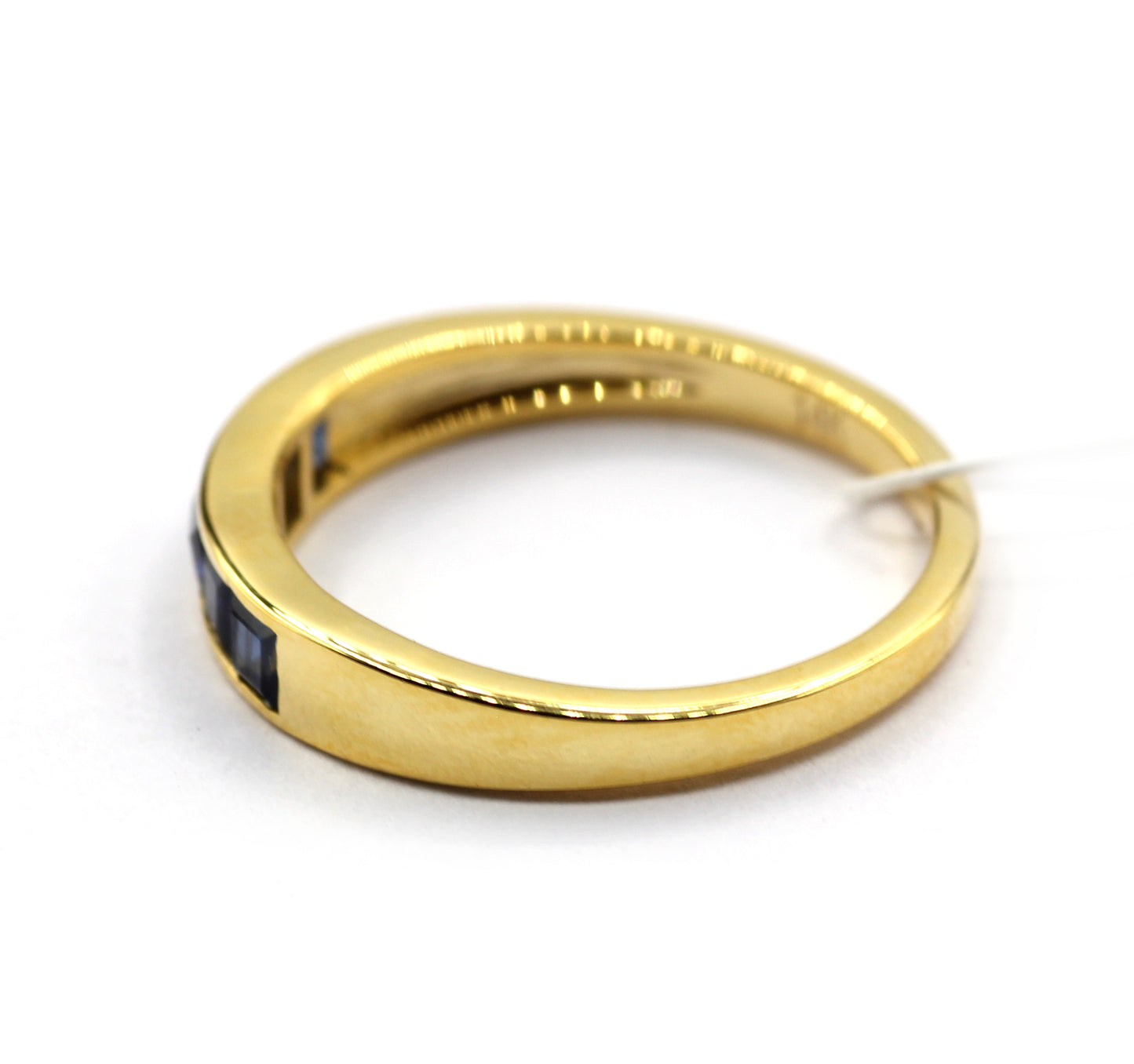 Blue Sapphire 14k Solid Gold Diamond Rings