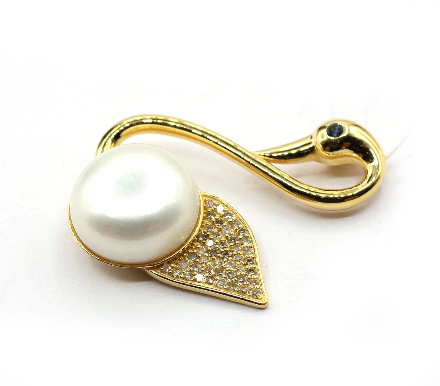 14k Solid Gold Diamond Pendants