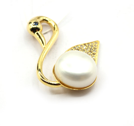 14k Solid Gold Diamond Pendants