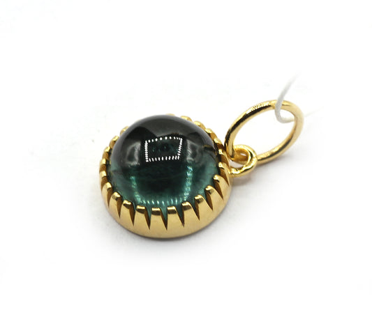 14k Solid Gold Diamond Pendants