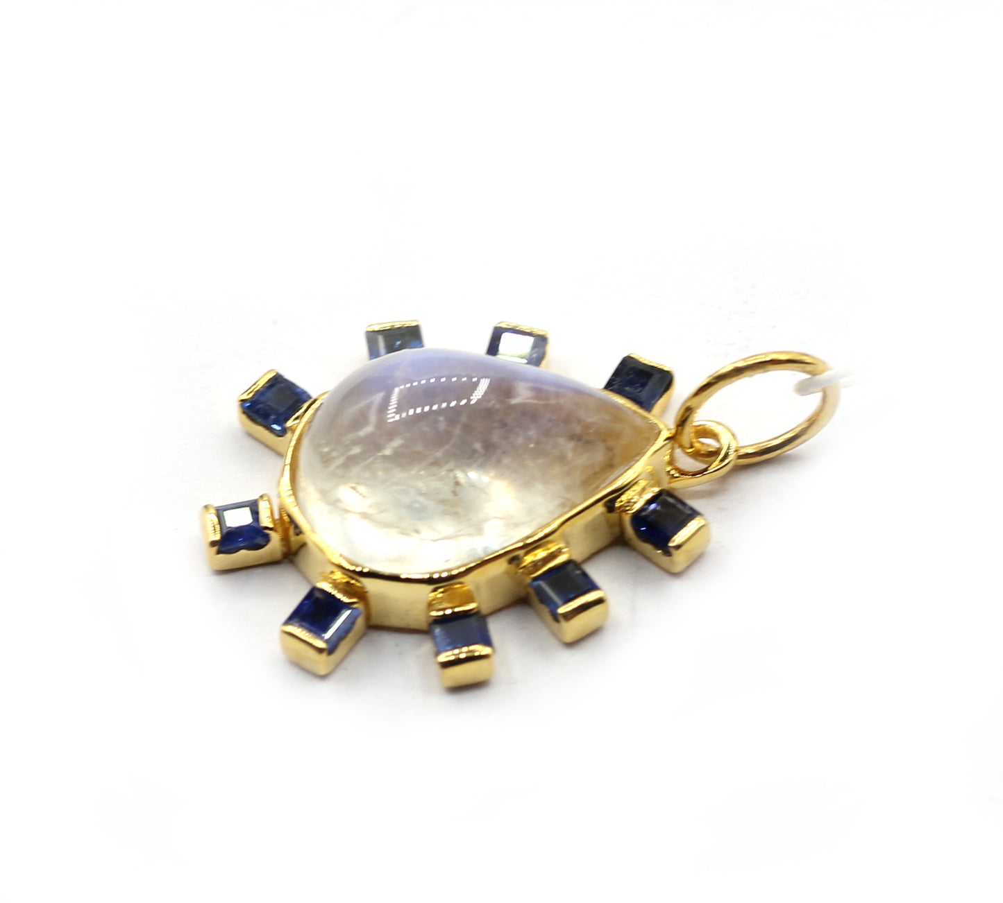 14k Solid Gold Diamond Pendants