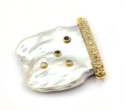 14k Solid Gold Diamond Pendants