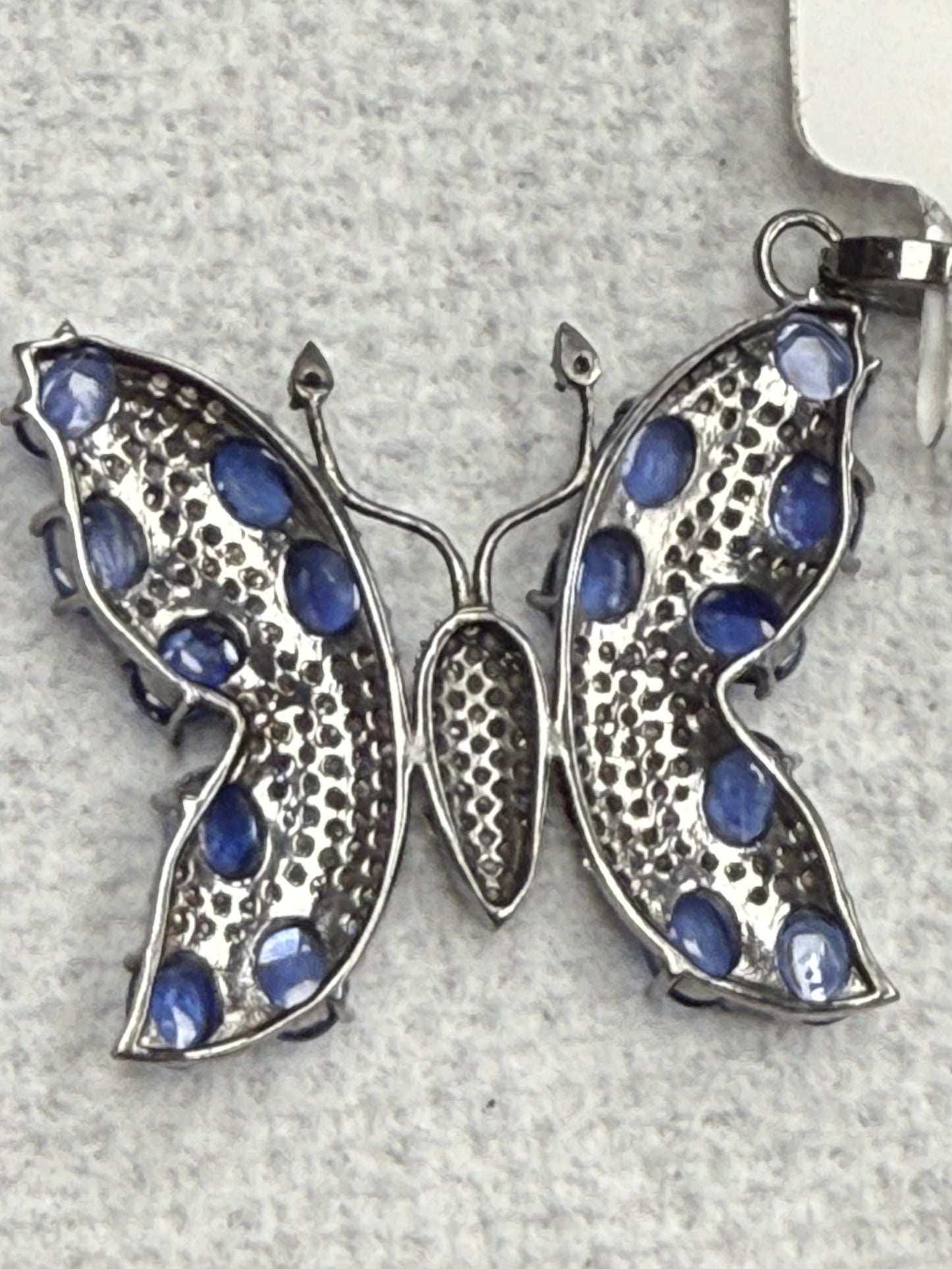 Butterfly Pave Diamond Pendant