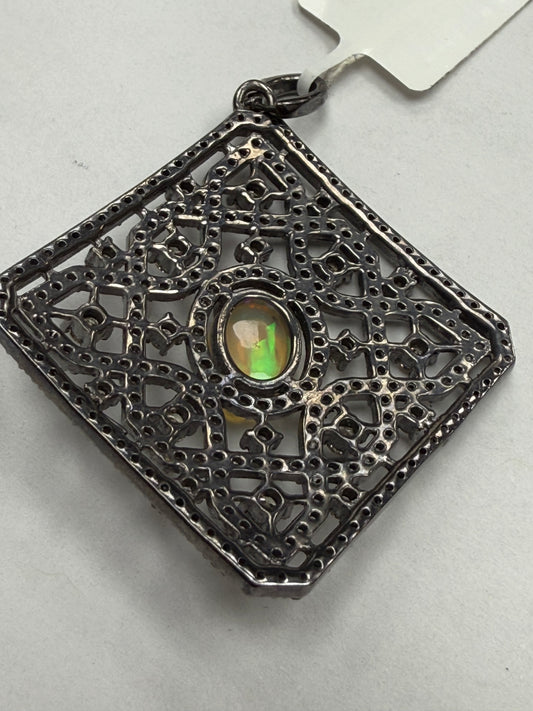 Pave Diamond Pendant