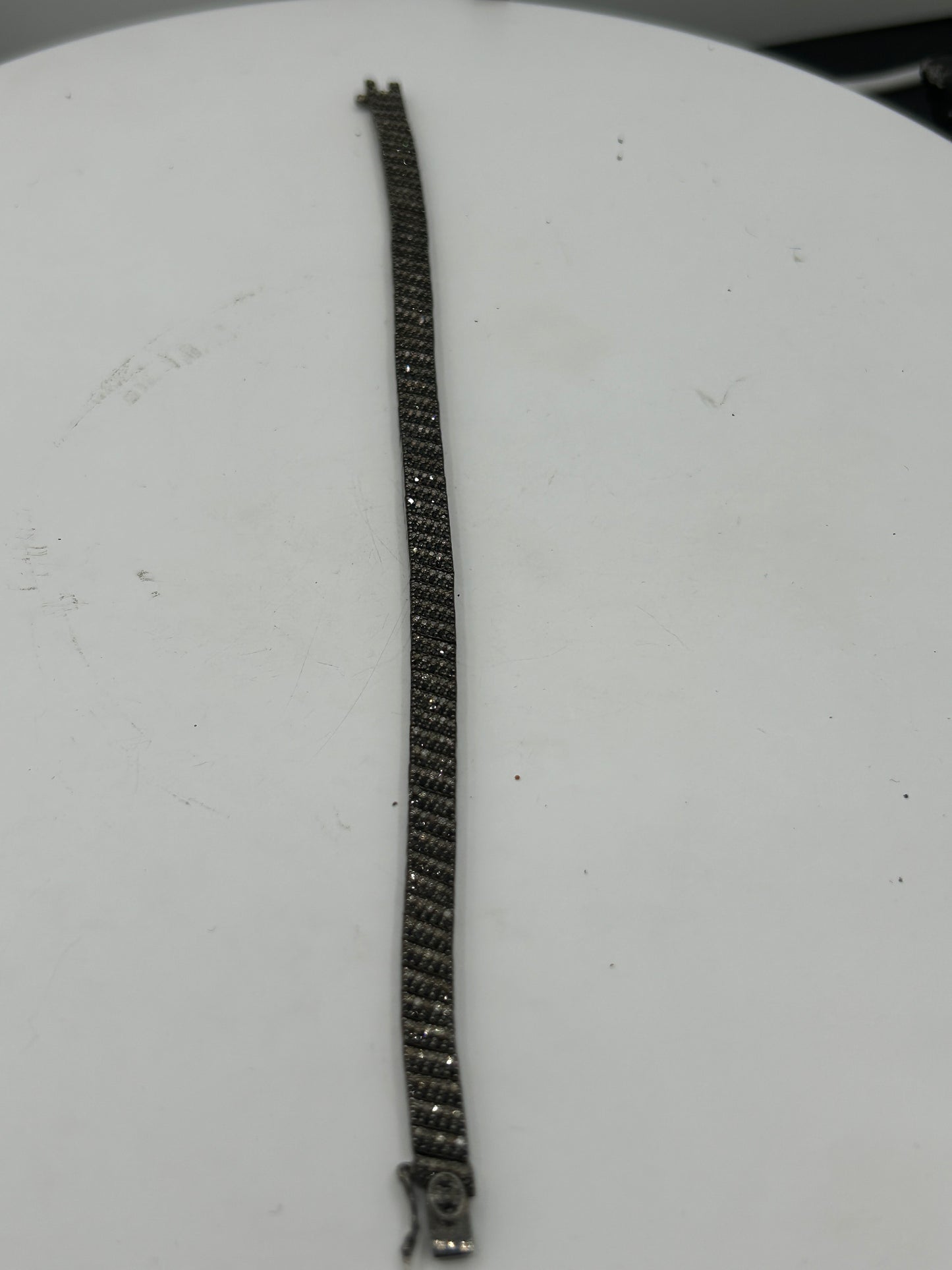 Black Spinel Diamond Designer Bracelet