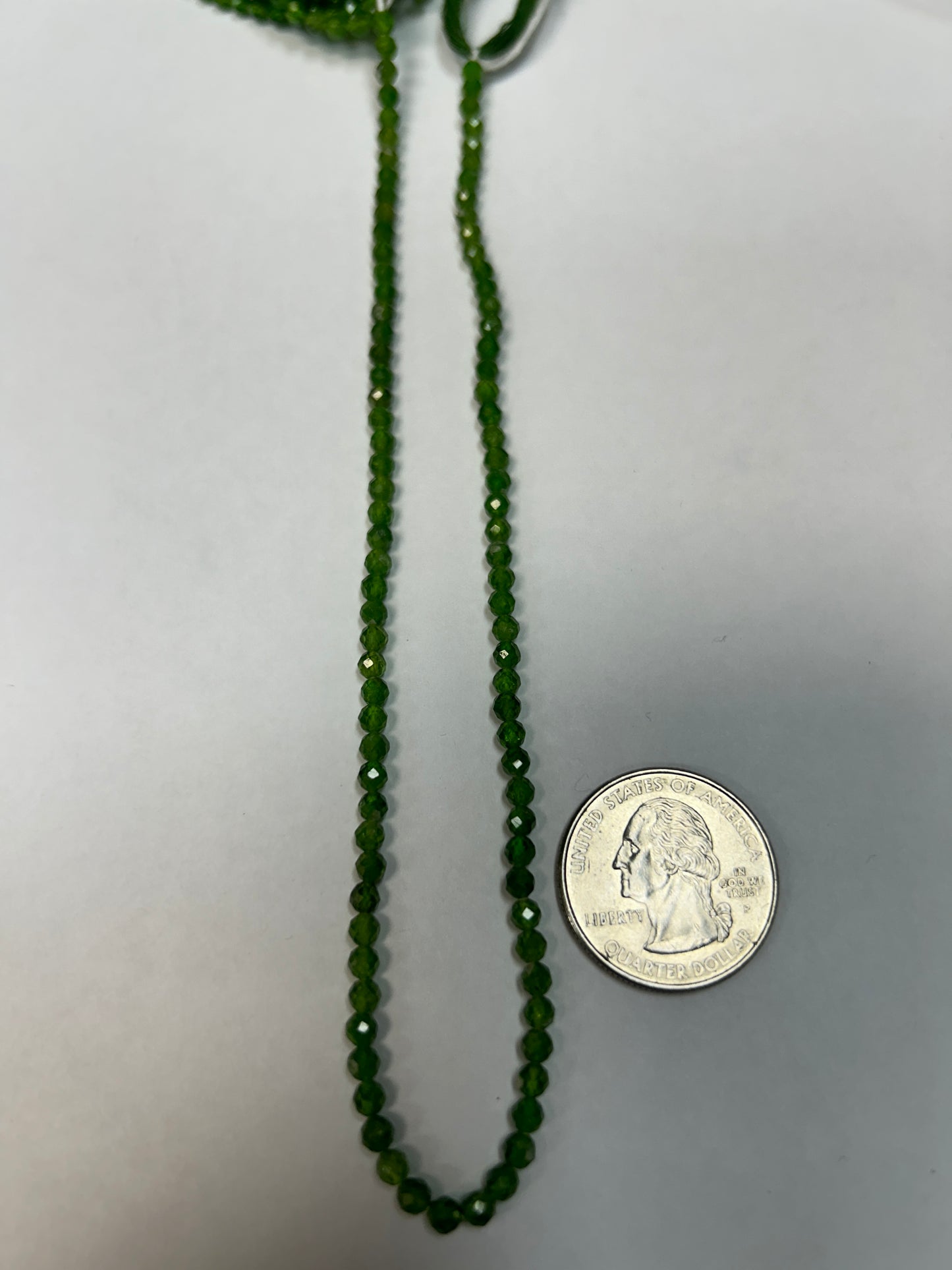 Tourmaline Chrome Round Faceted 3-4mm