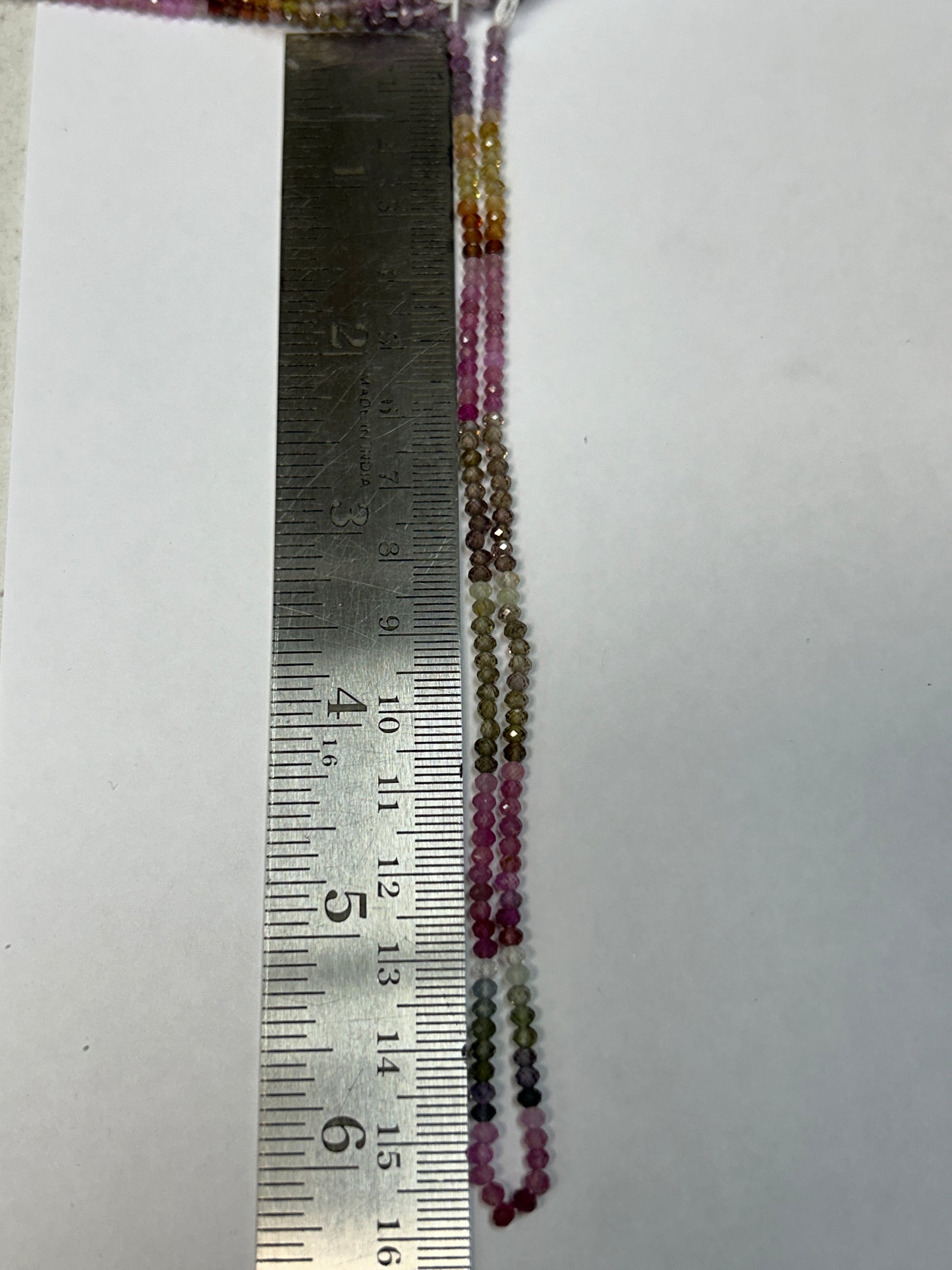 Multi Sapphire Round Faceted 3mm