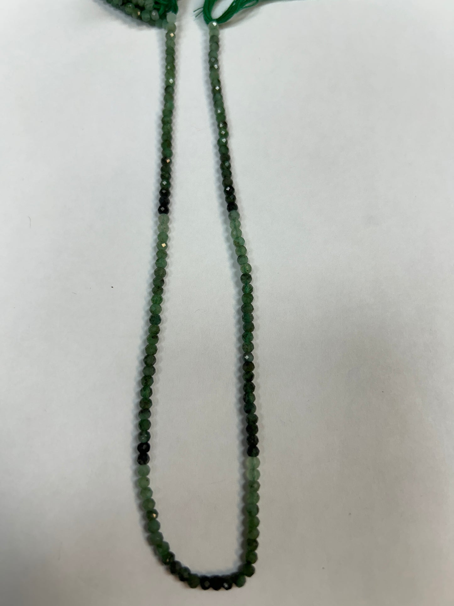 Emerald Natural Faceted Round 3mm