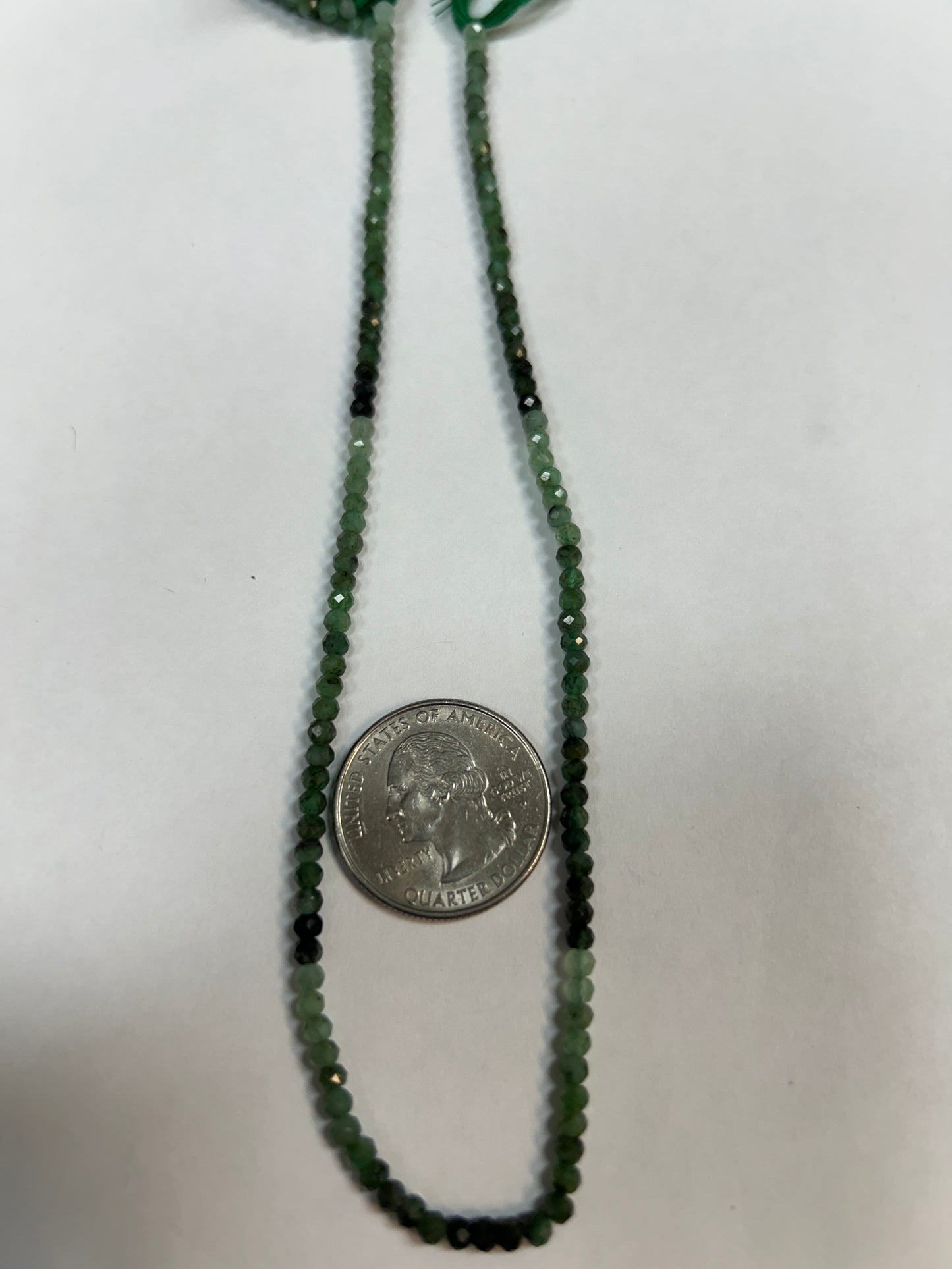 Emerald Natural Faceted Round 3mm