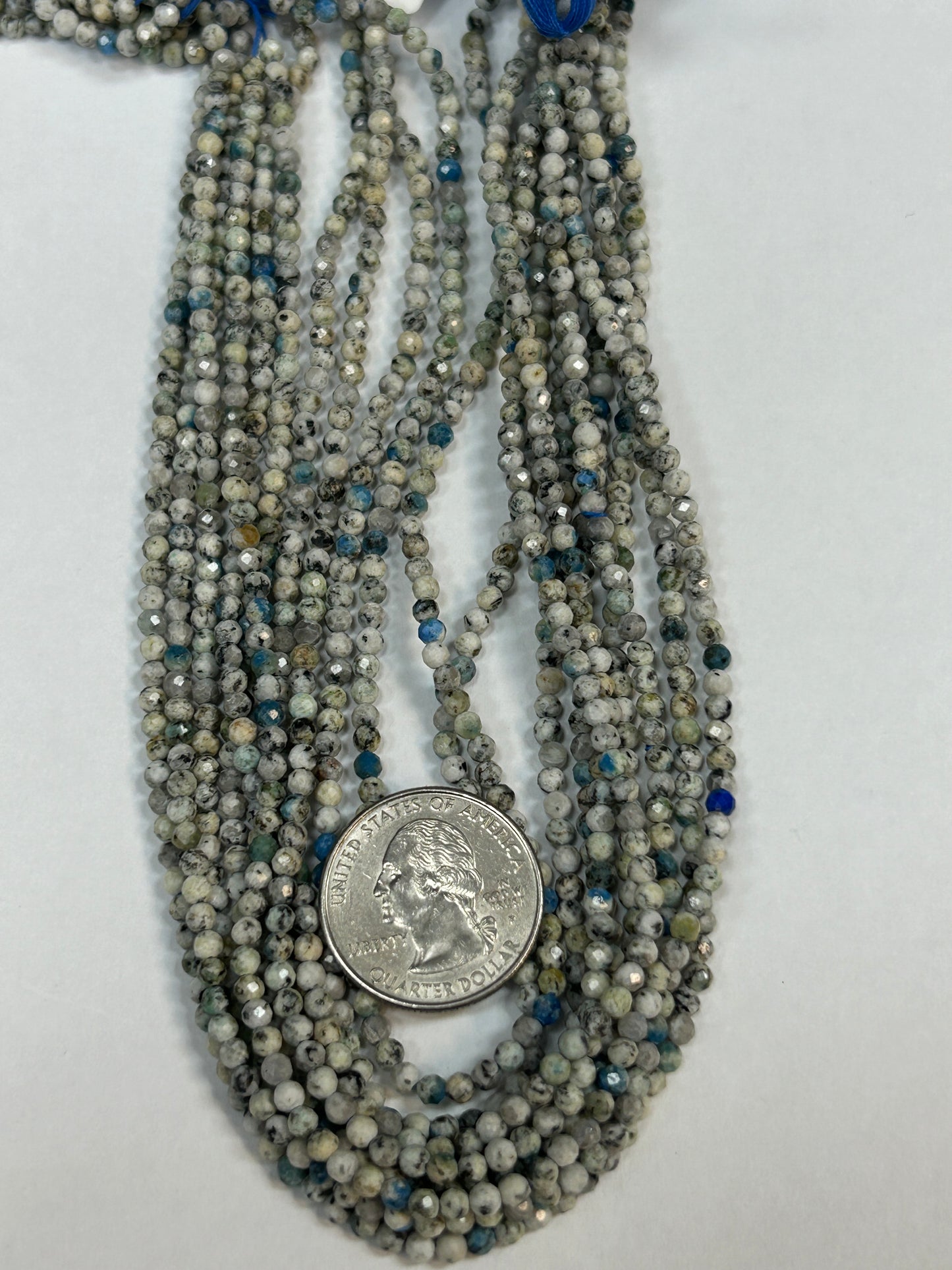 K2 Quartz Faceted Round 3mm
