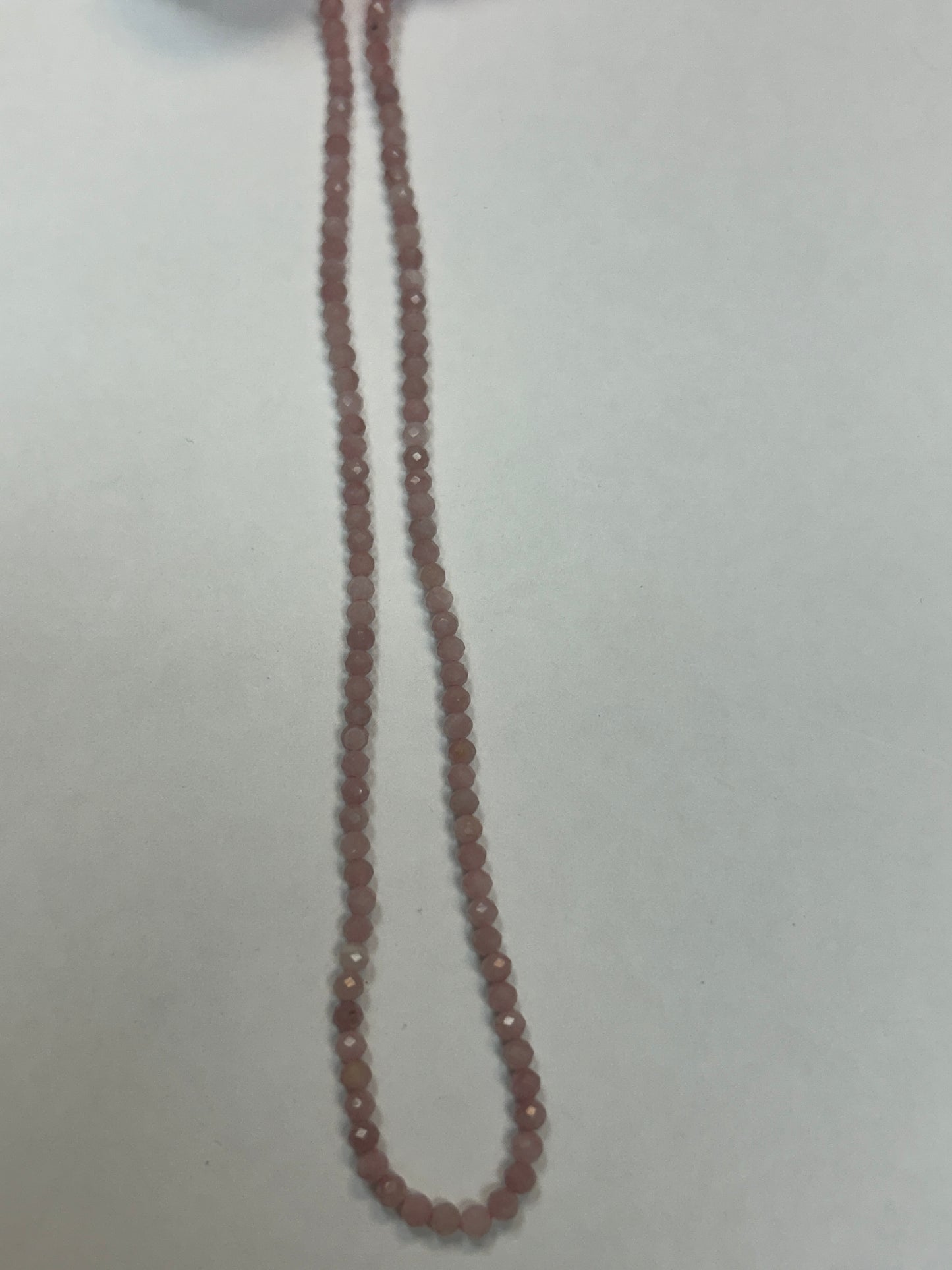 Pink Opal Round Faceted 3-4mm
