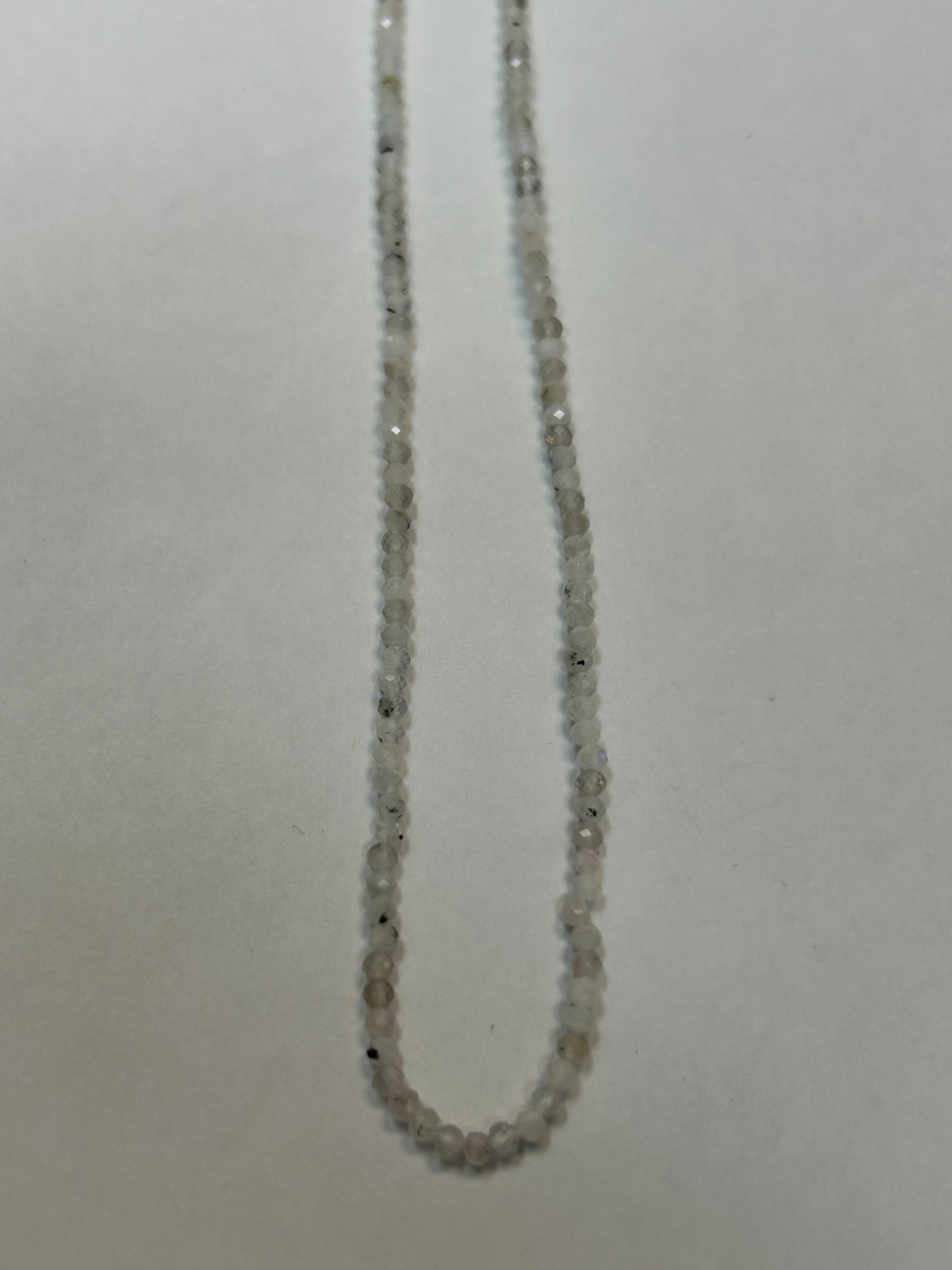 RAINBOW MOONSTONE ROUND FACETED 2-3mm