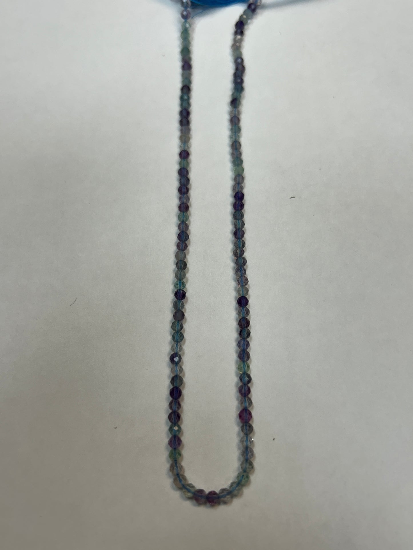 FLOURITE ROUND FACETED 3-4MM