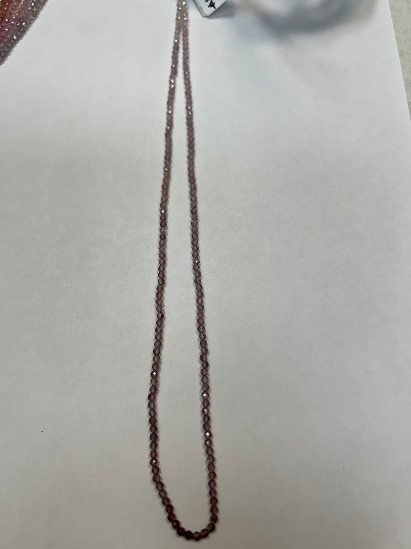 MULTI COLOR SPINEL ROUND FACETED 2-3MM