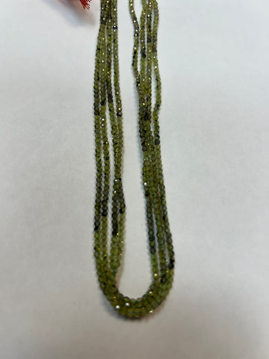 SAPPHIRE, MULTI SAPPHIRE ROUND FACETED 2-3mm