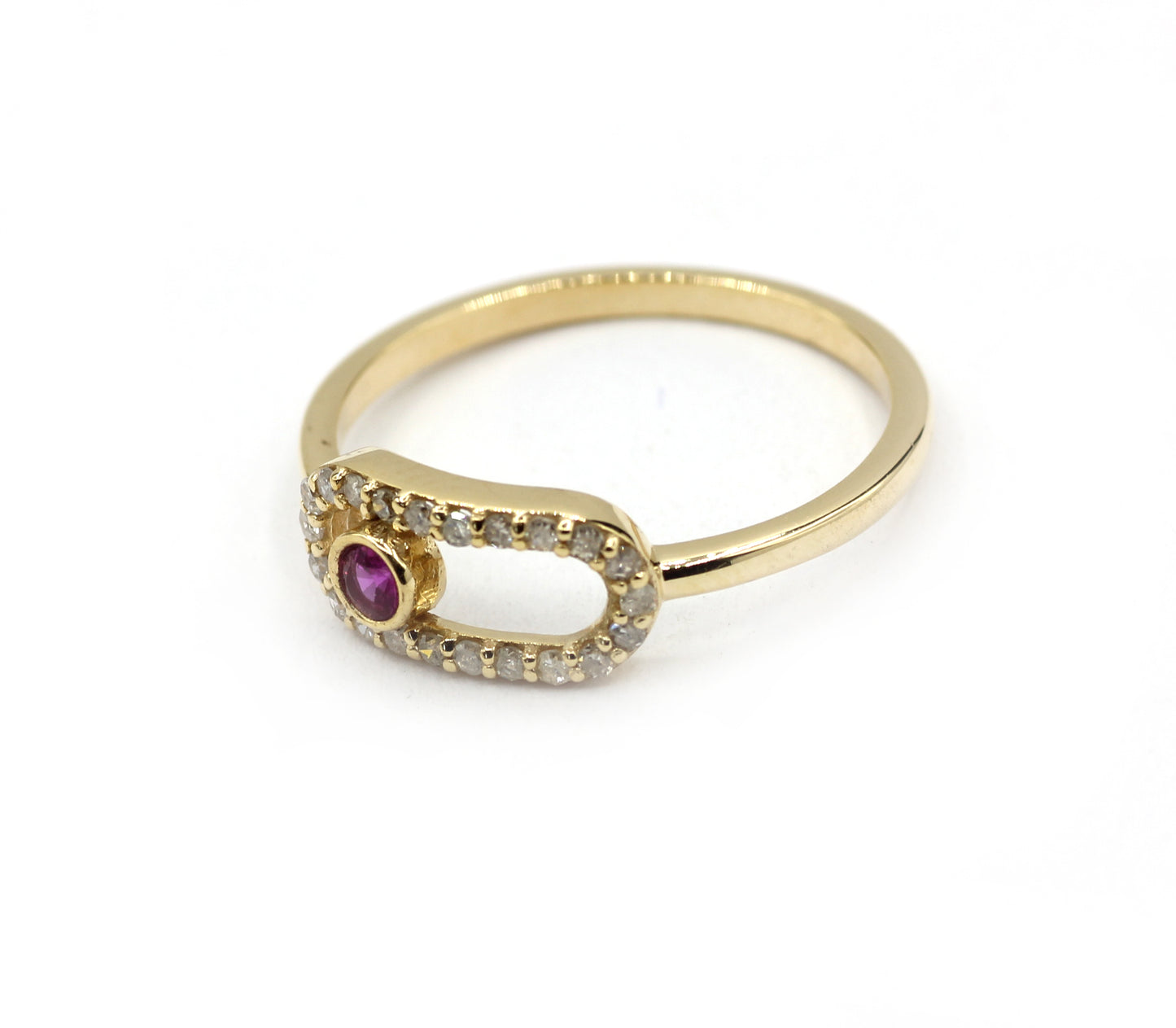 14k Solid Gold Diamond Rings