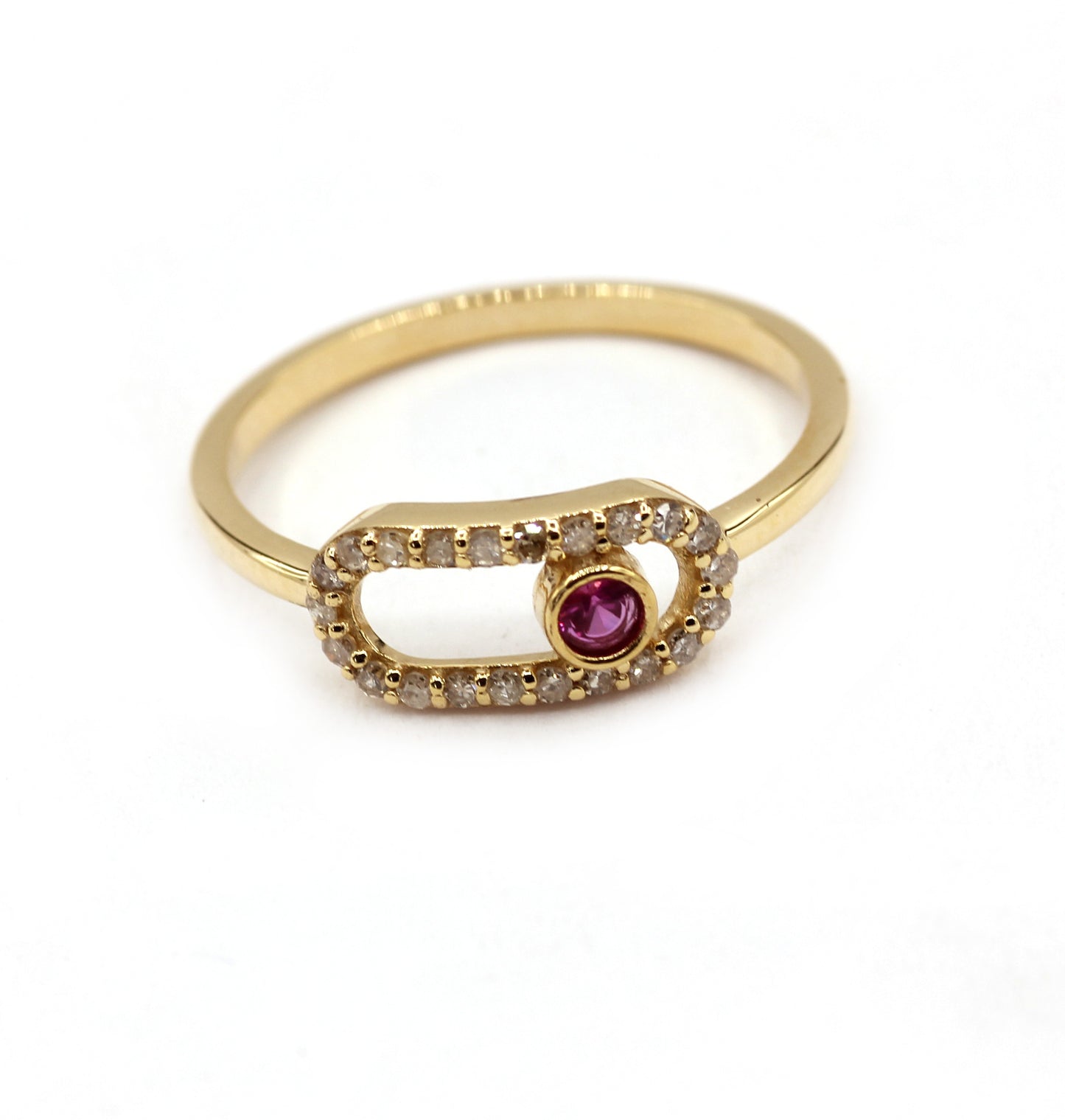 14k Solid Gold Diamond Rings