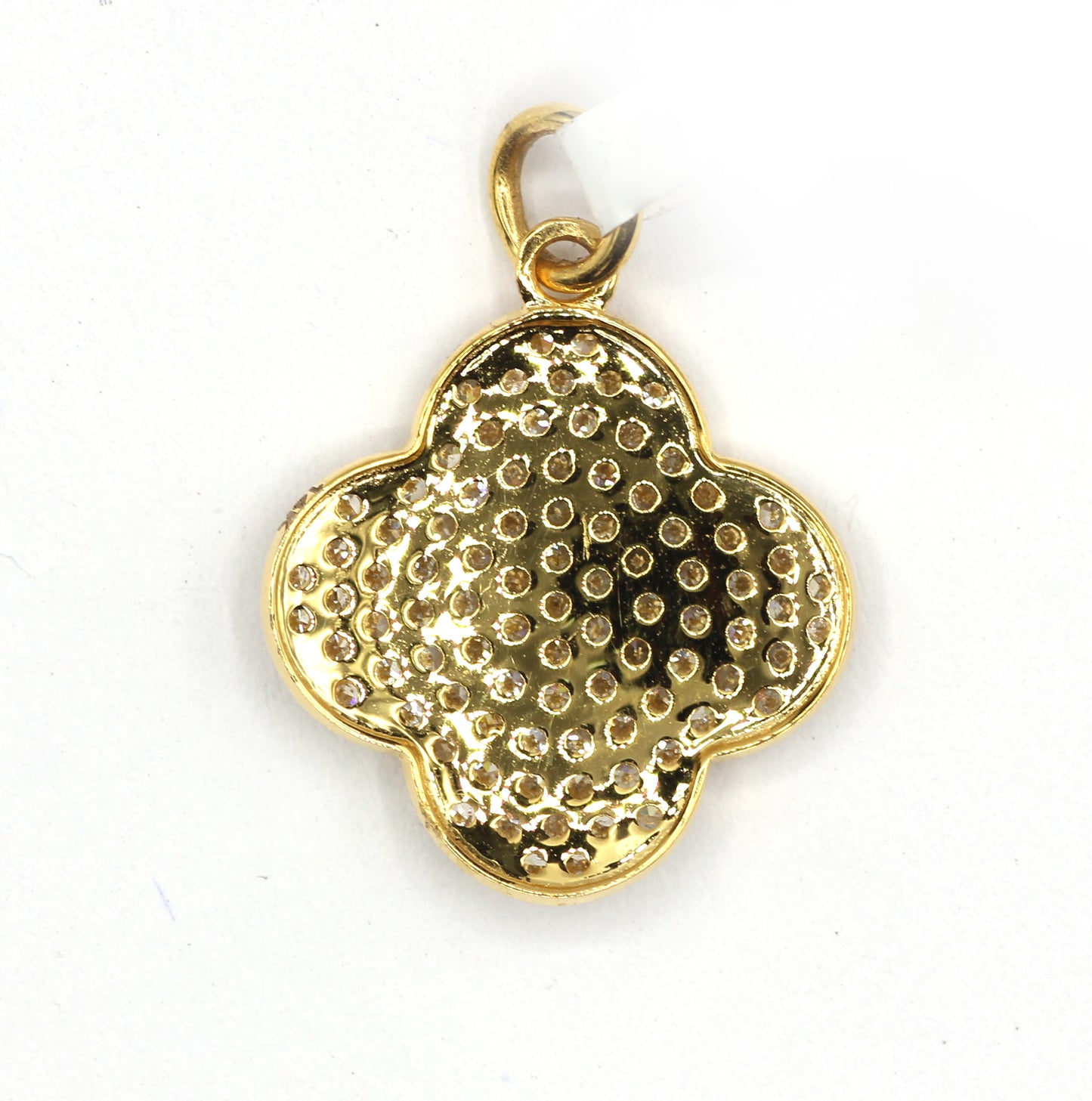 14k Solid Gold Diamond Pendants.