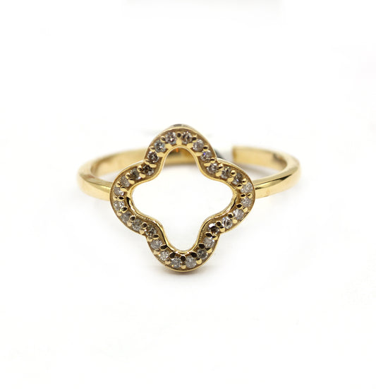14k Solid Gold Diamond Rings