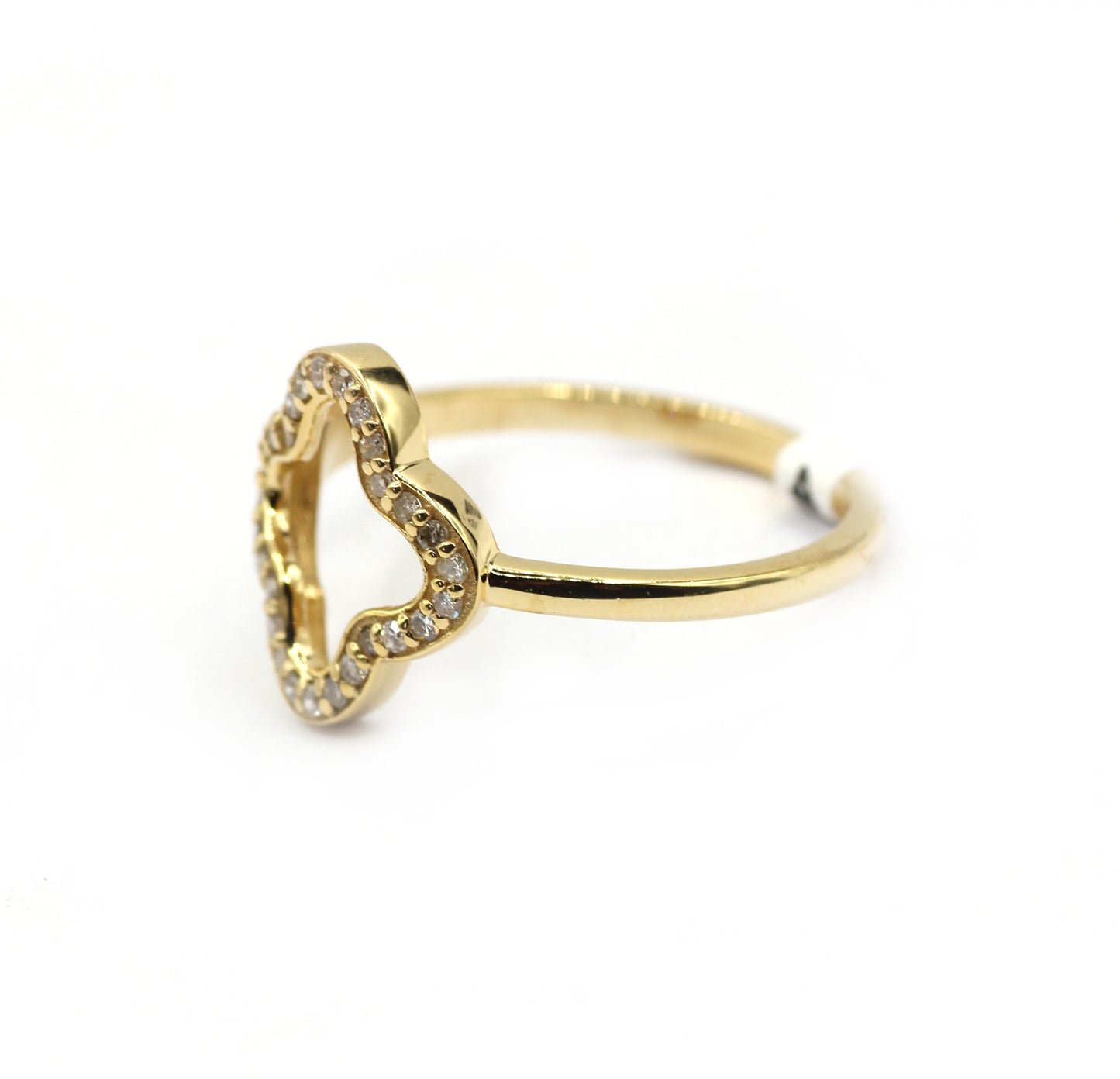 14k Solid Gold Diamond Rings