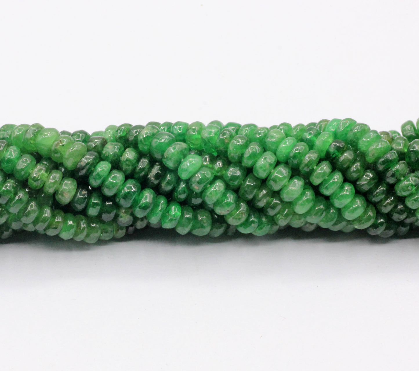 Tsavorite Smooth Bead, Size 5 mm