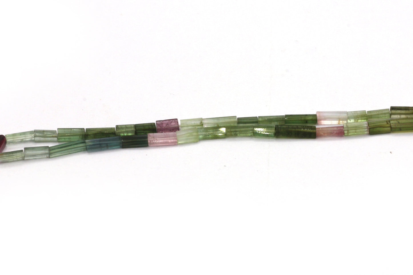 Tourmaline faceted Tube