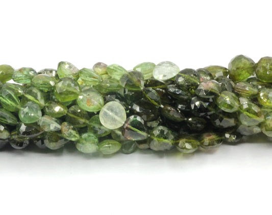 Tourmaline, Green Tourmaline Beads Faceted Tear Drop