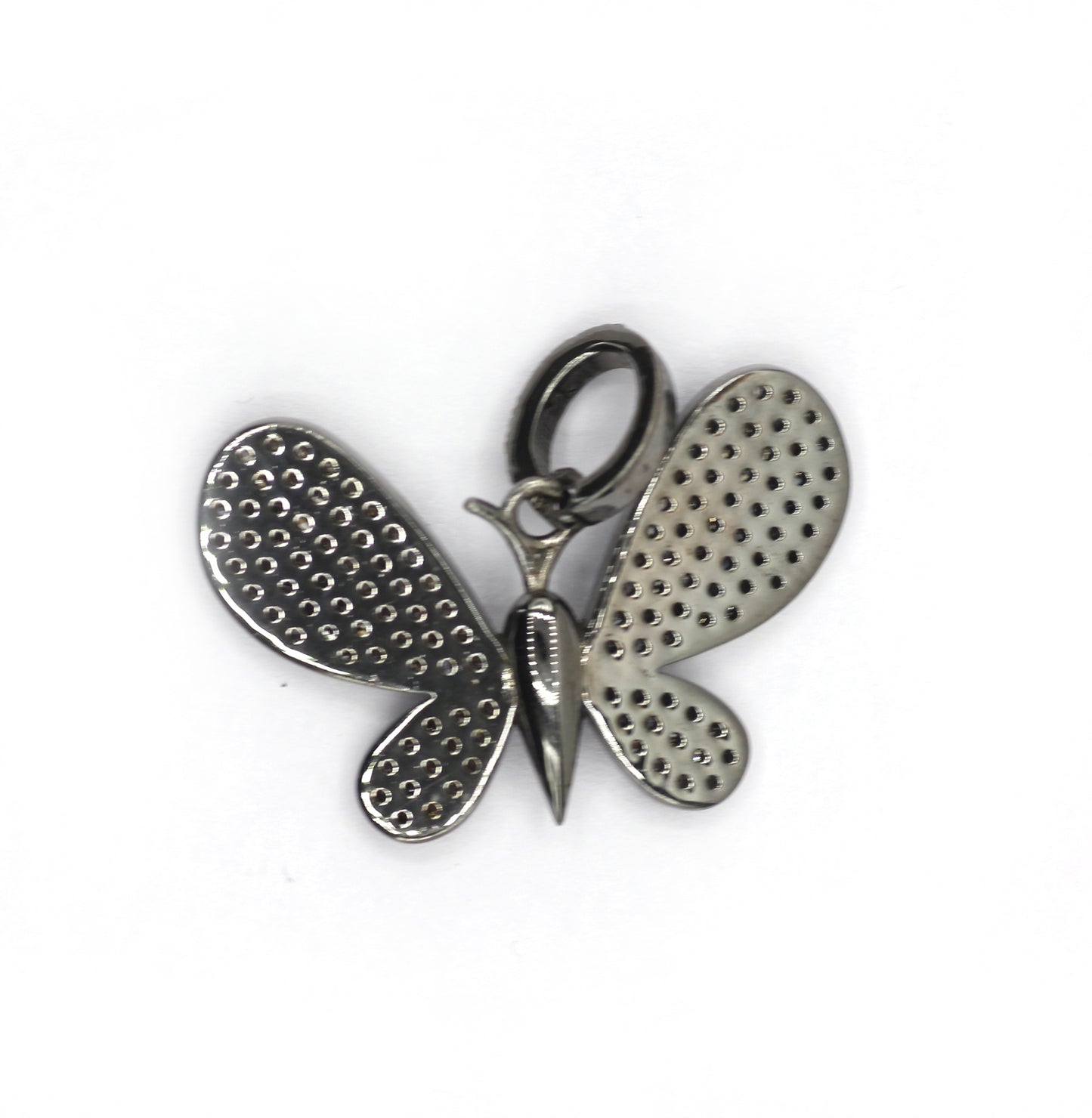 Butterfly Pave Diamond Pendant