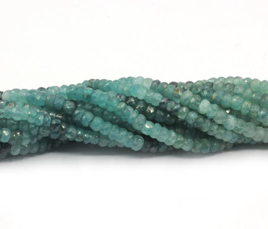 Grandidierite Faceted Beads.