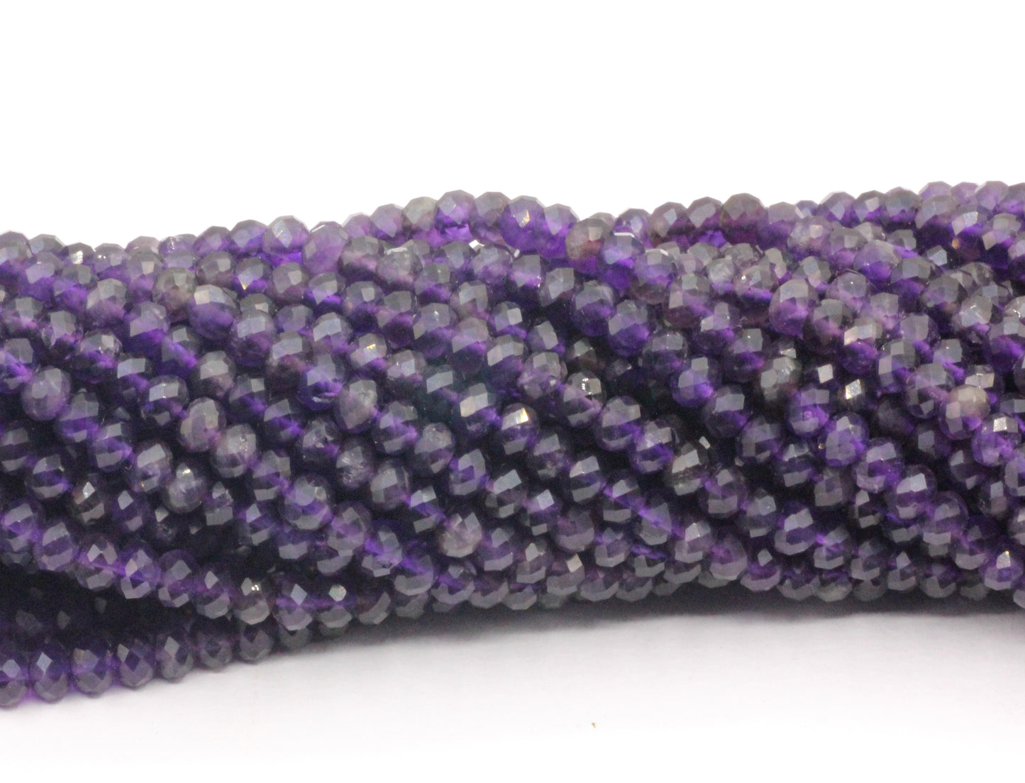 Amethyst Faceted Beads.