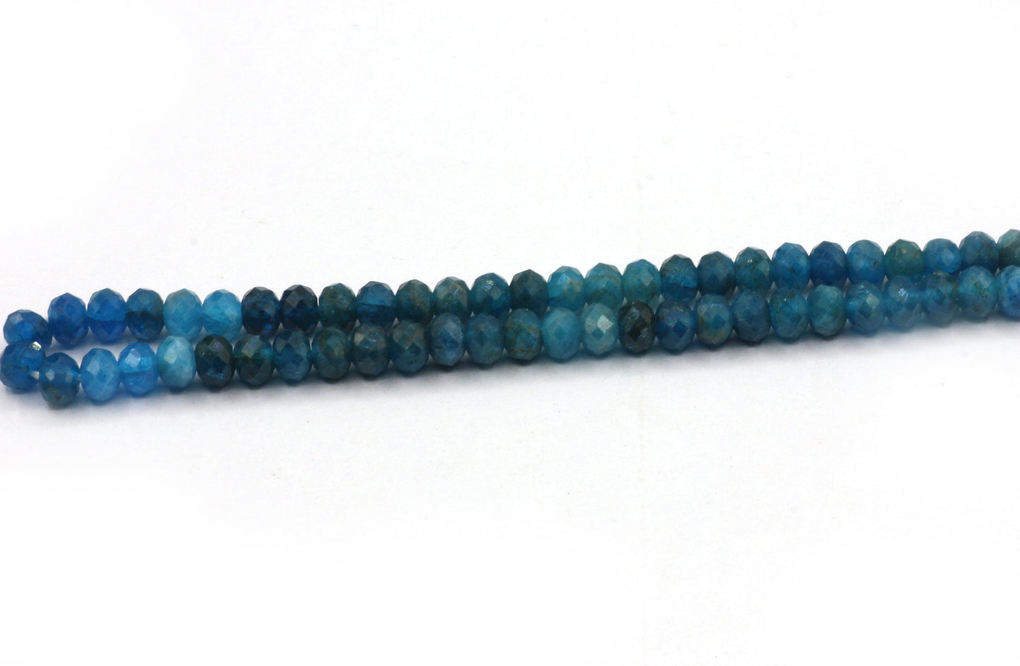 Apatite Faceted Beads.