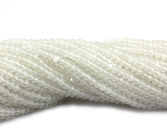 Moonstone, Rainbow Moonstone Faceted Beads