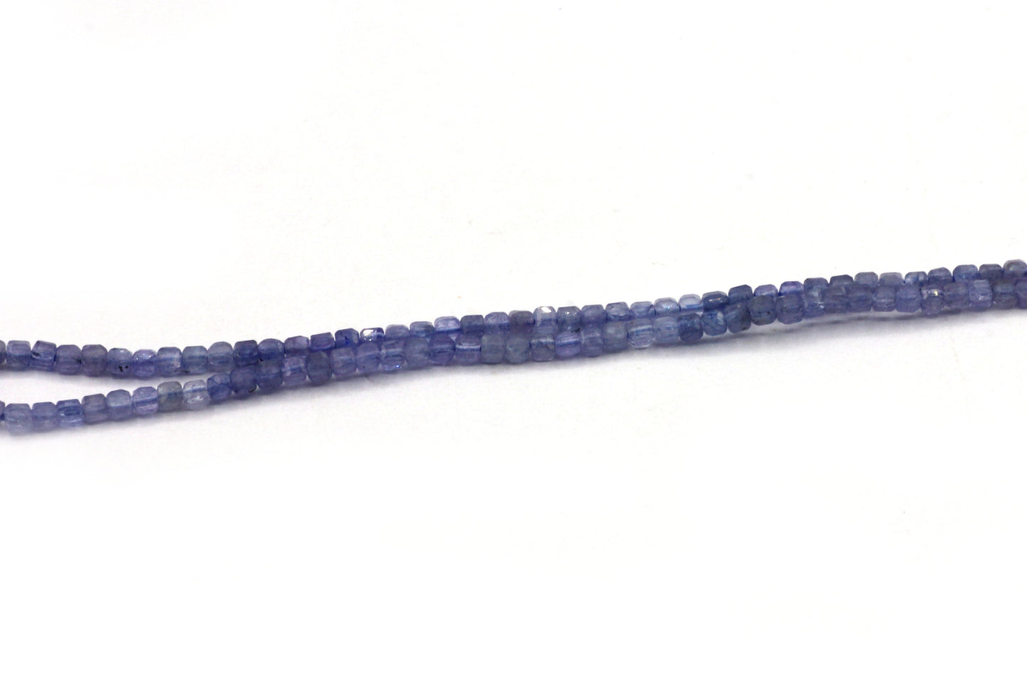 Tanzanite Faceted Box Beads.