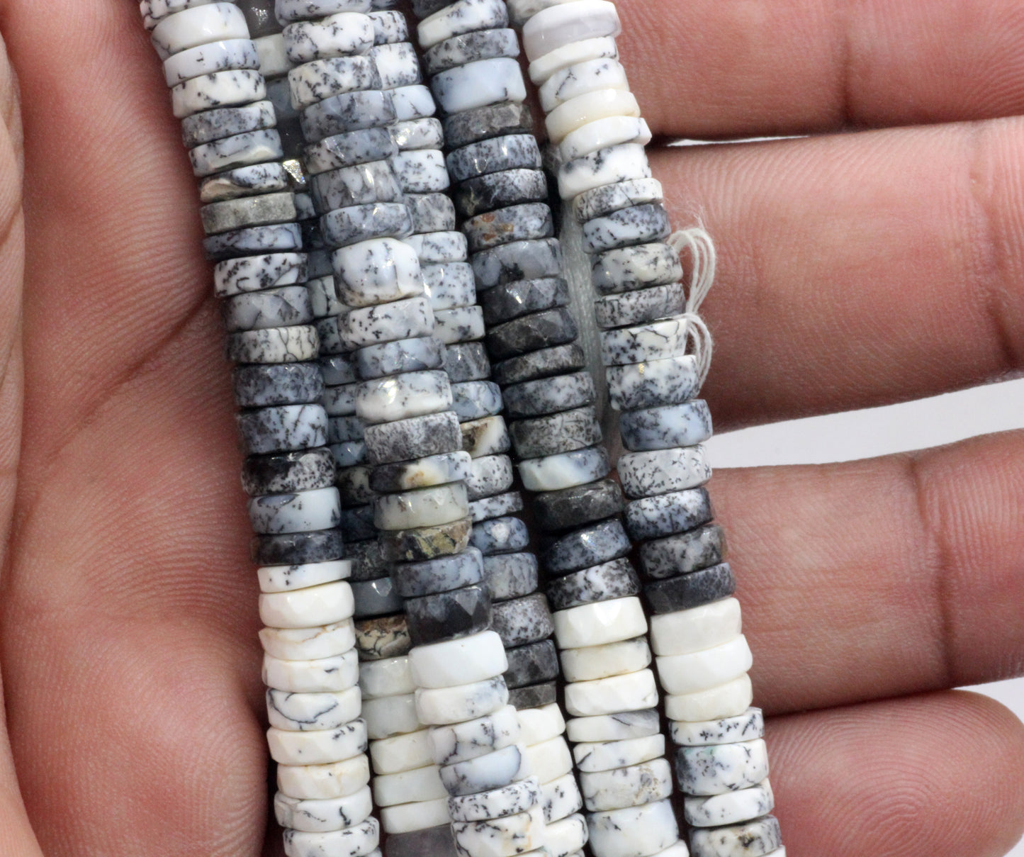 Dendritic Opal Beads Tyre, Heshi