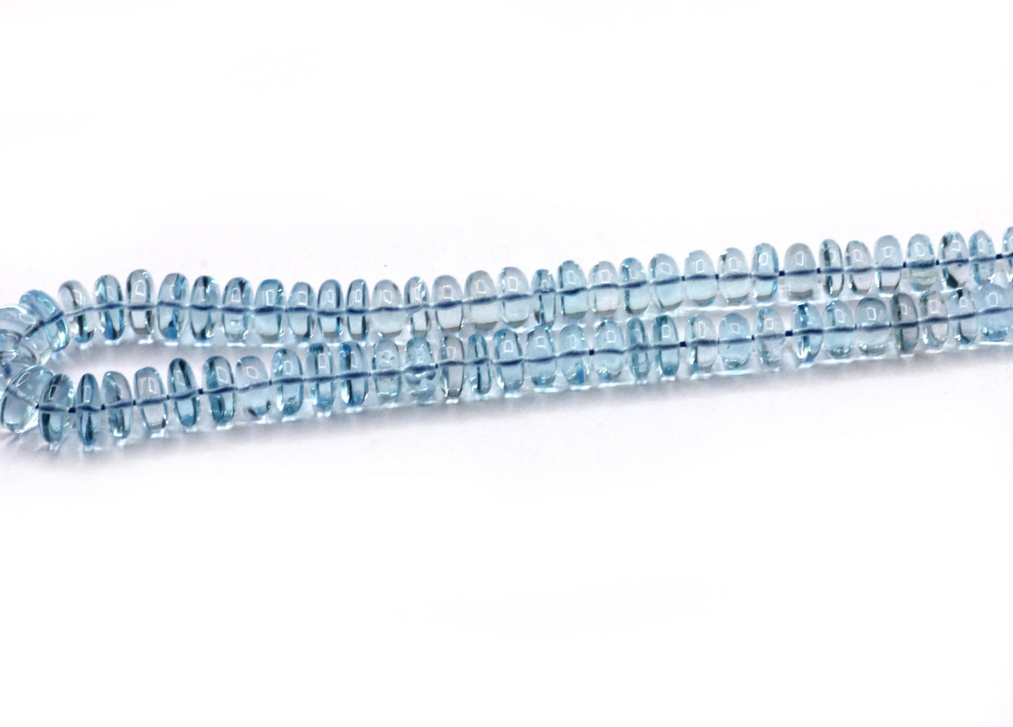 Blue Topaz Smooth Bead